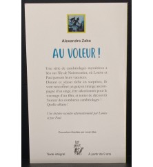 Au voleur ! de Alexandra Zaba