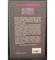 Ultimes rituels de Yrsa...